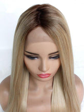 Load image into Gallery viewer, Rooted Mixed Blonde Lace Front Wig 417