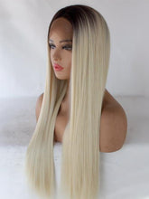 Load image into Gallery viewer, Dark Root 613# Blonde Lace Front Wig 166