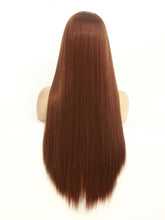 Load image into Gallery viewer, 6# Medium Chestnut Brown Lace Front Wig 151