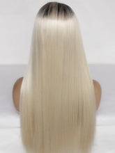 Load image into Gallery viewer, Rooted Platinum Blonde Lace Front Wig 424
