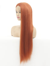 Load image into Gallery viewer, 130# Fox Red Yaki Lace Front Wig 660