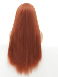 130# Fox Red Yaki Lace Front Wig 660