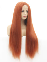 Load image into Gallery viewer, 130# Fox Red Yaki Lace Front Wig 660
