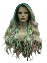 Load image into Gallery viewer, Pastel Rainbow Lace Front Wig 662
