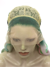 Load image into Gallery viewer, Pastel Rainbow Lace Front Wig 662