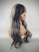 Load image into Gallery viewer, Gray n Black Regular Wig 692