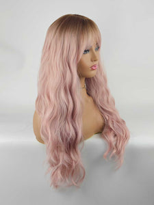 Barbie Pink Wavy Regular Wig