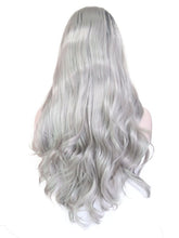 Load image into Gallery viewer, Rooted Gray Lace Front Wig 077