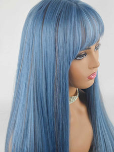 Mermaid Mixed Blue Regular Wig 697