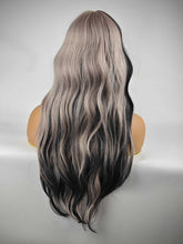 Load image into Gallery viewer, Gray n Black Regular Wig 692