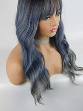 Load image into Gallery viewer, Gradient Blue Regular Wig 693
