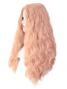 Misty Rose Wavy Lace Front Wig 076