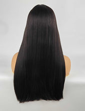 Load image into Gallery viewer, Darkest Brown Regular Wig 696