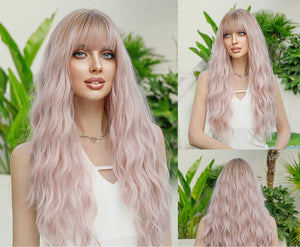 Barbie Pink Wavy Regular Wig