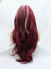 Load image into Gallery viewer, Red with Highlights Lace Front Wig 700