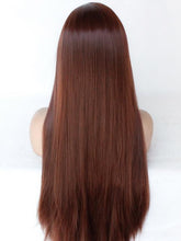 Load image into Gallery viewer, #33 26“ Dark Auburn Full Lace Wig 402