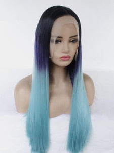 Aquamarine Lace Front Wig 165