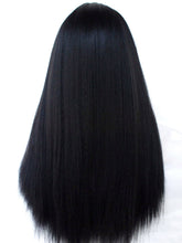 Load image into Gallery viewer, Classic Black Yaki Lace Front Wig 431