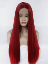 Load image into Gallery viewer, Two Tones Red Lace Front Wig 607