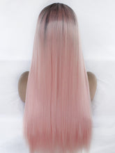 Load image into Gallery viewer, 26“ Rooted Barbie Pink Lace Front Wig 573