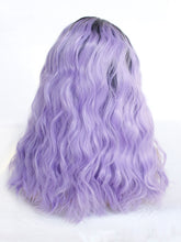 Load image into Gallery viewer, 14&quot; Lilac Wavy Lace Front Wig 604