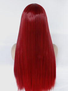 Two Tones Red Lace Front Wig 607