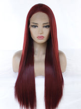 Load image into Gallery viewer, Sangria Red Lace Front Wig 605
