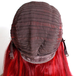 Two Tones Red Lace Front Wig 607
