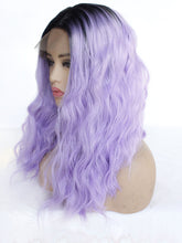 Load image into Gallery viewer, 14&quot; Lilac Wavy Lace Front Wig 604