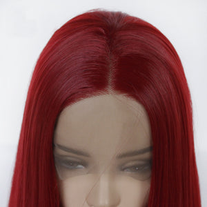 Two Tones Red Lace Front Wig 607