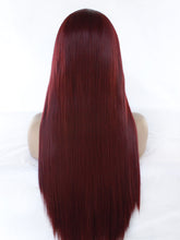 Load image into Gallery viewer, Sangria Red Lace Front Wig 605