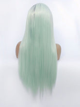 Load image into Gallery viewer, Rooted Light Green Lace Front Wig 615