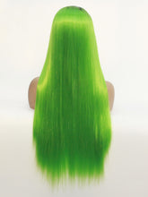 Load image into Gallery viewer, Rooted Kelly Green Lace Front Wig 596