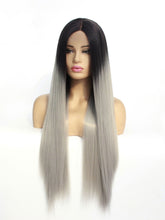 Load image into Gallery viewer, Rooted Gray Lace Front Wig 597