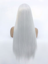 Load image into Gallery viewer, 26&quot; Light Gray Lace Front Wig 464