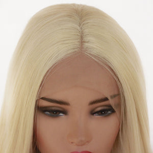 26" Blonde to Red Lace Front Wig 568