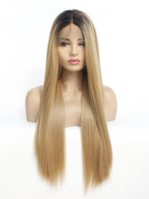 Load image into Gallery viewer, Rooted Strawberry Blonde Lace Front Wig 414
