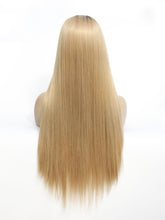 Load image into Gallery viewer, Rooted Strawberry Blonde Lace Front Wig 414