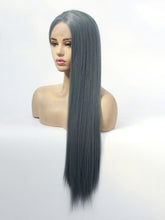 Load image into Gallery viewer, 26&quot; Ash Blue Lace Front Wig 457