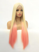 Load image into Gallery viewer, Blonde To Pink Lace Front Wig 458