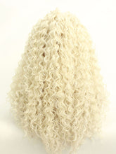 Load image into Gallery viewer, 60# White Blonde Curly Lace Front Wig 425