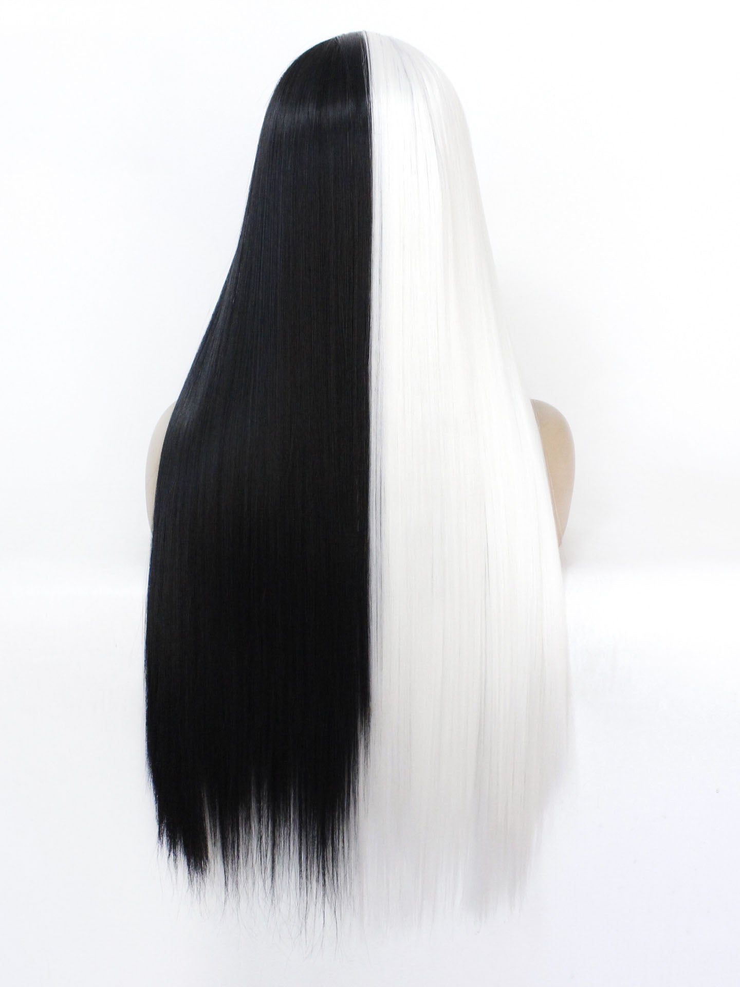Spectacular Half Black Half White Wig Landscape Nature Spectacular Half Black Half White Wig Landscape Nature