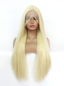 26 Inch Noble Blonde Straight Full Lace Wig 403