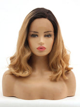 Load image into Gallery viewer, 14&quot; Rooted Blonde Lace Front Wig 441