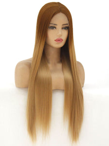 Gradient Brown Lace Front Wig 434
