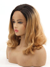 Load image into Gallery viewer, 14&quot; Rooted Blonde Lace Front Wig 441