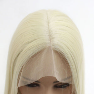 13×6 French Vanilla Blonde Lace Front Wig 555