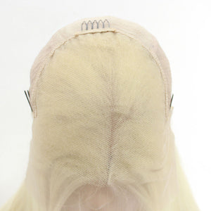 13×6 French Vanilla Blonde Lace Front Wig 555