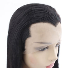 Load image into Gallery viewer, 26&quot; Black Widow Peak Lace Front Wig 554