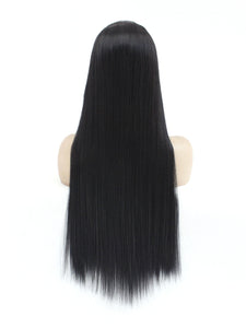 26" Black Widow Peak Lace Front Wig 554